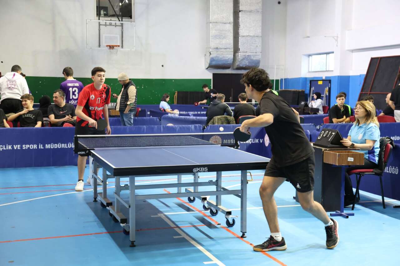 Menteşe Anadolu Lisesi Masa Tenisinde Üst Üste 3. Kez İl Şampiyonu 5